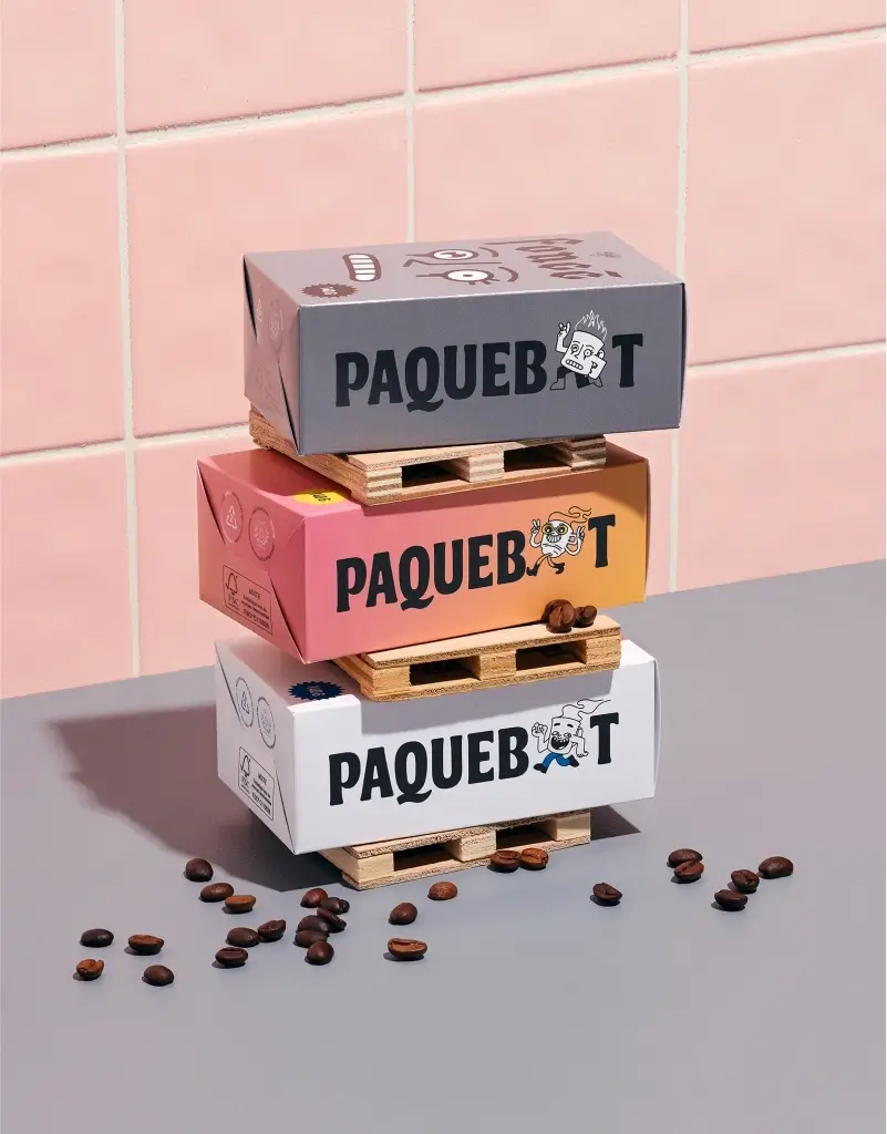 printed coffee packaging boxes
